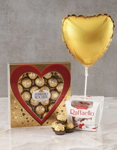 Ferrero Gold Heart Hamper - Product image
