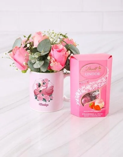 Gorgeous Baby Girl Floral Mug - Product image