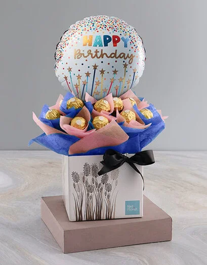 Happy Birthday Chocolate Arrangement - Product image