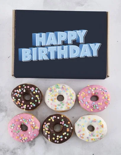Happy Birthday Doughnut Box - Product image
