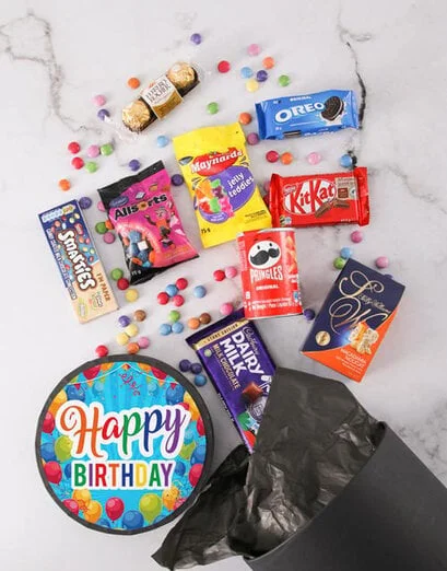 Happy Birthday Sweet Hat Box - Product image