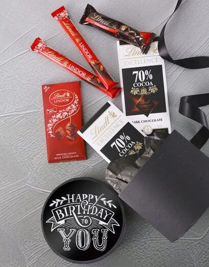 Happy Birthday To You Lindt Hat Box - Product image