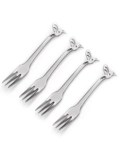 Hummingbird Sweet Treat Fork Set - Product image