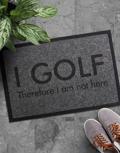 I Golf Doormat - Product image