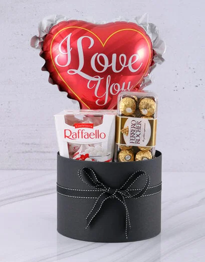 I Love You Chocolate And Balloon - Product image