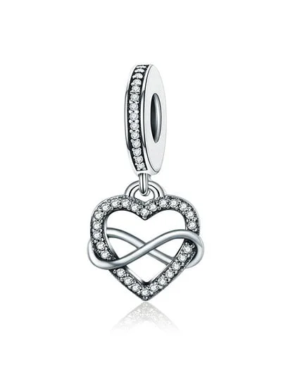 Infinity Heart Dangle Chain