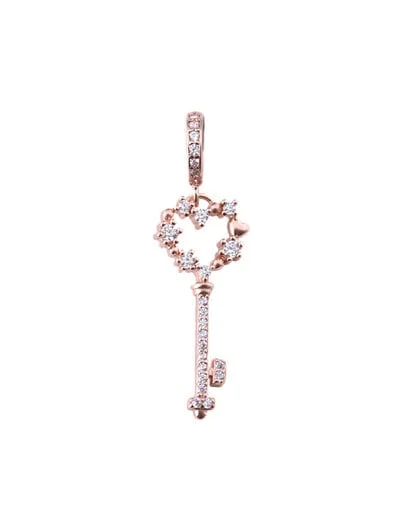 Key Pave Dangle Charm - Product image