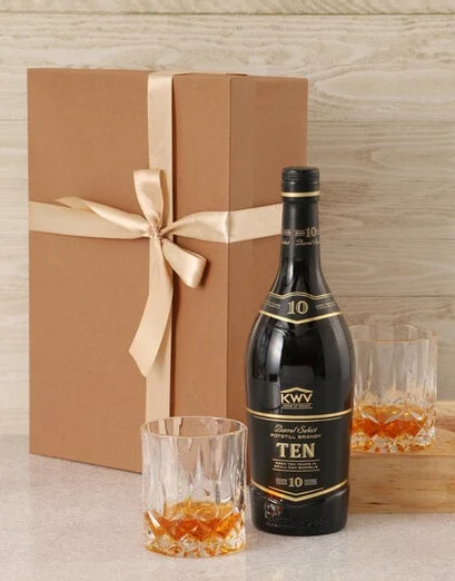 KWV 10 Year Brandy Set - Product image