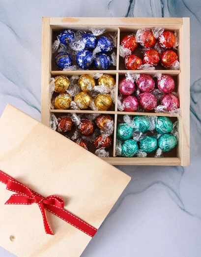 Lindt And Ferrero Chocolate Treasure Box - Product image