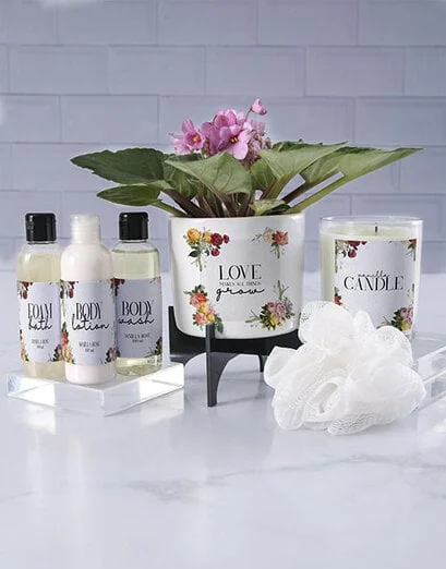 Love Makes All Things Grow African Violet Set - Product image