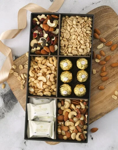 Luxe Nut And Chocolate Keepsake Tray - Product image