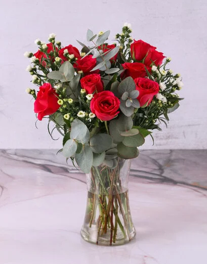 Magical Cerise Rose Bouquet - Product image