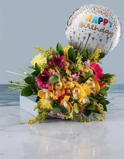 Meadow Blooms Edible Arrangement - Product image