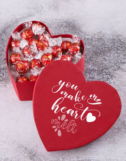 Melt My Heart Lindt Chocolate Gift Box - Product image