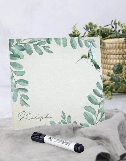Nature Glass Reminder Whiteboard