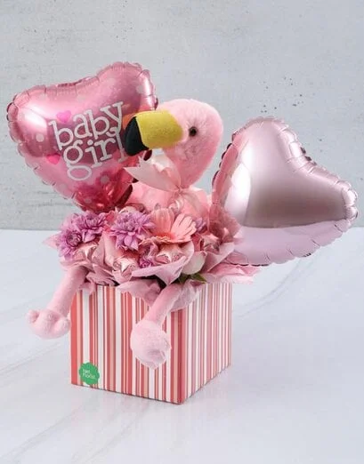 New Baby Girl Edible Arrangement - Product image