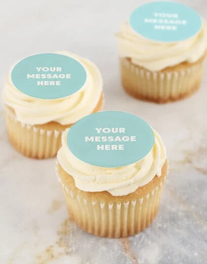 Own Message Vanilla Cupcake - Product image