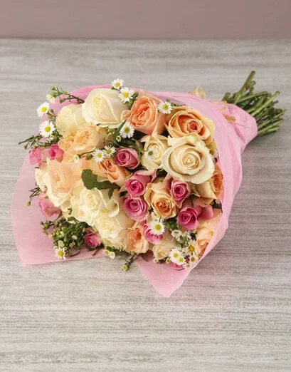 Pastel Rose Symphony Bouquet - Product image