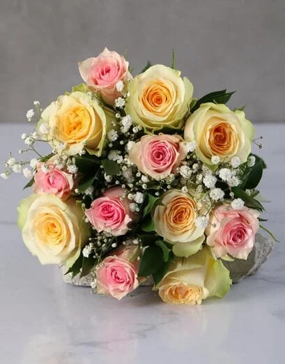 Perfect Pastel Rose Dream Bouquet - Product image