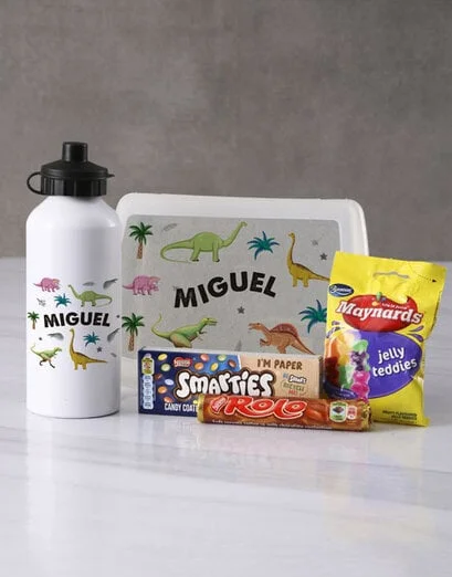 Personalised All Dinosaur Lunch Box - Product image