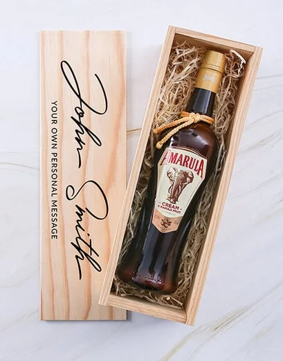 Personalised Amarula Printed Crate - Product image
