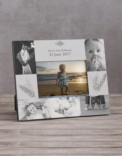 Personalised Baby Multi Photo Frame - Product image