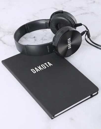 Personalised Black Noteworthy Pack - Product image