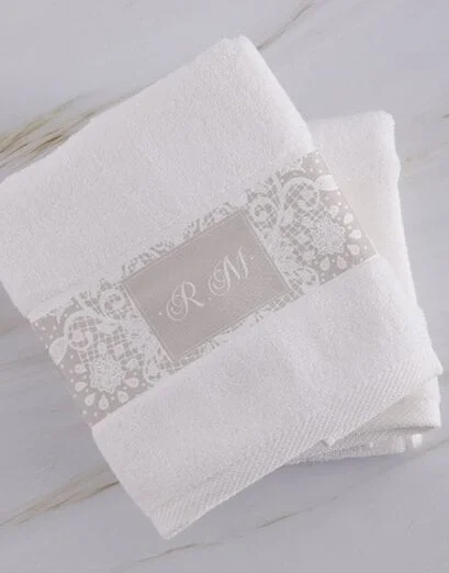 Personalised Bliss Towel Spoils Set