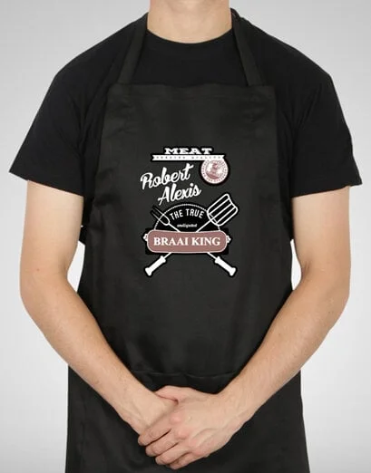 Personalised Braai King Apron - Product image