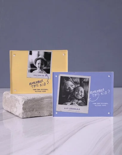 Personalised Candy Acrylic Frame - Product image