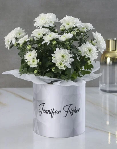 Personalised Captivating Chrysanthemums - Product image