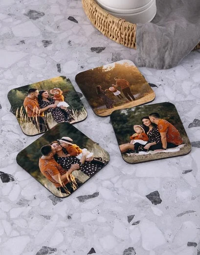 Personalised Capture The Moment Coaster Set - Product image