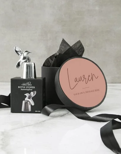 Personalised Carrol Boyes Bottle Stopper Gift - Product image