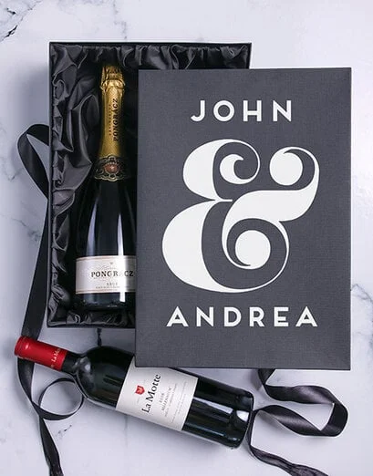 Personalised Champagne and Millennium Duo - Product image