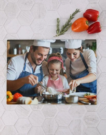 Personalised Chef photo Chopping Board - Product image