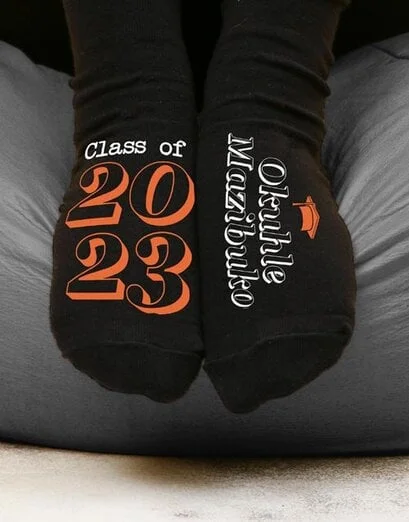 Personalised Class Of Graduation Socks - Product image