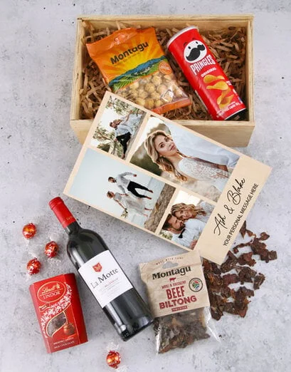 Personalised Collage Gourmet Crate - Product image