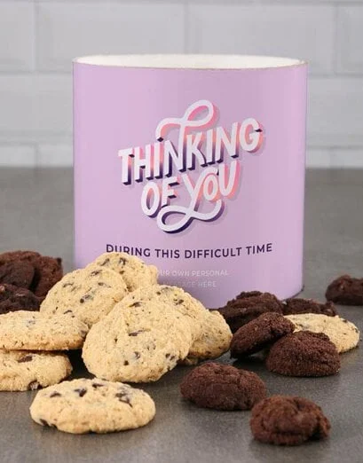 Personalised Comfort Cookie Tube - Product image