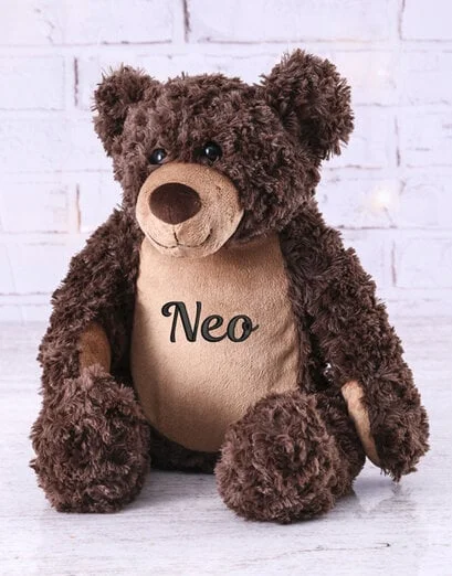 Personalised Cool Brown Teddy - Product image