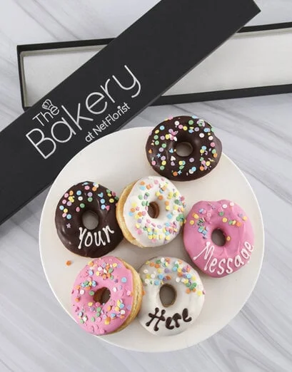 Personalised Delicious Doughnut Box - Product image