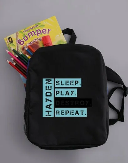 Personalised Destroy Backpack - Product image