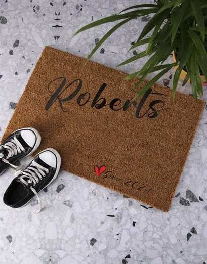 Personalised Doormat And Choco Gift Box - Product image