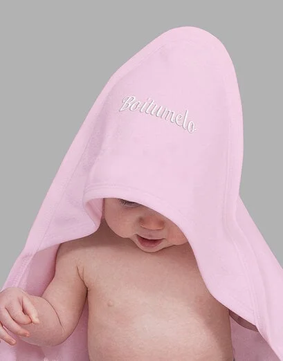 Personalised Embroidered Pink Towel Gift