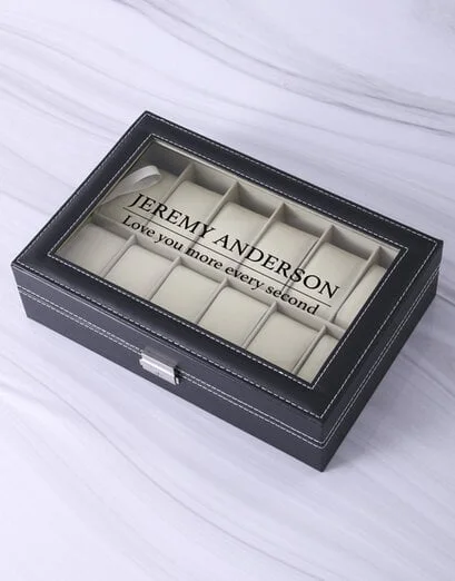 Personalised Every Second Watch Box - Product image
