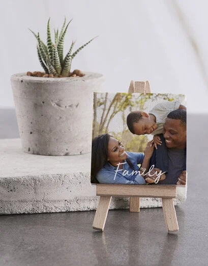 Personalised Family Mini Canvas - Product image