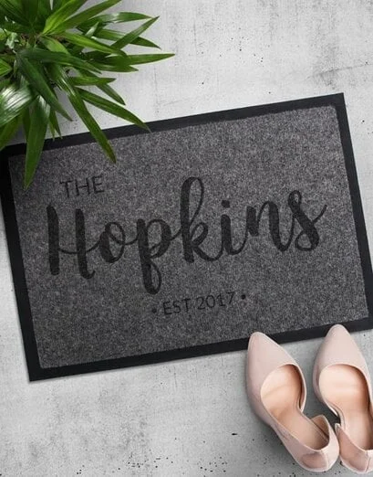 Personalised Family Name Doormat - Product image