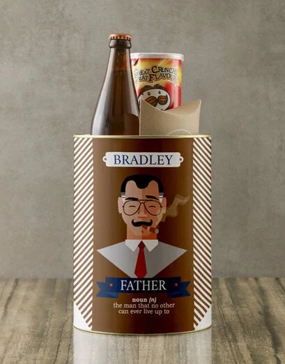 Personalised Father Bro Bucket - Product image