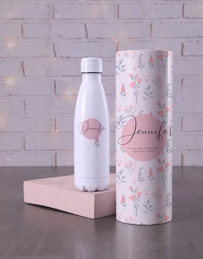 Personalised Feminine Water Bottle Tube - Product image
