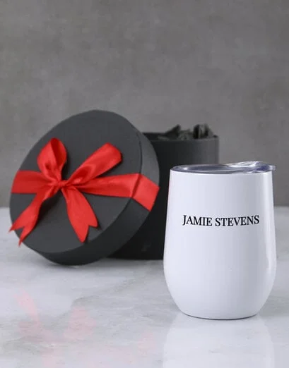 Personalised Full Name Wine Travel Tumbler