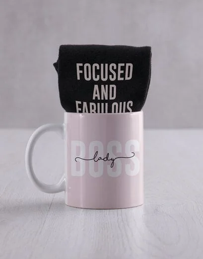 Personalised Funky Bosses Day Socks - Product image